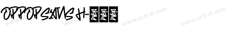 OPPOPSANS H字体转换